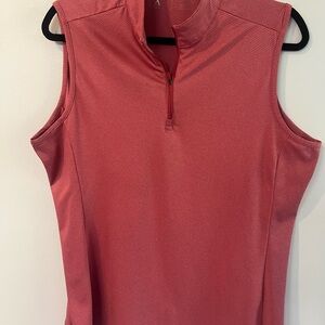 Antigua Women's Pink Sleeveless Tank Top